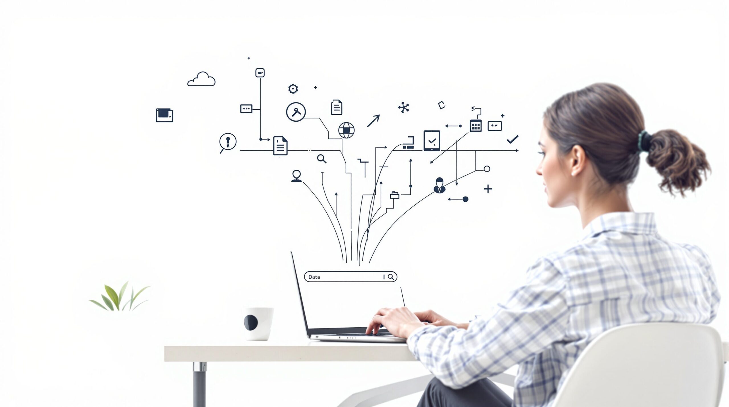lorsqu'un utilisateur fait une recherche sur le web