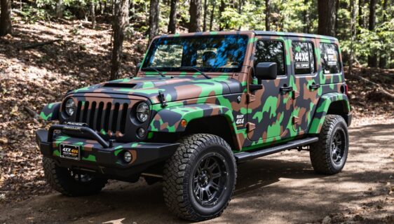 covering camouflage 4x4