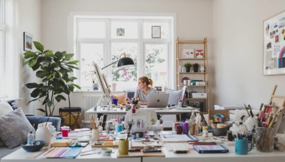 Métier créatif à domicile