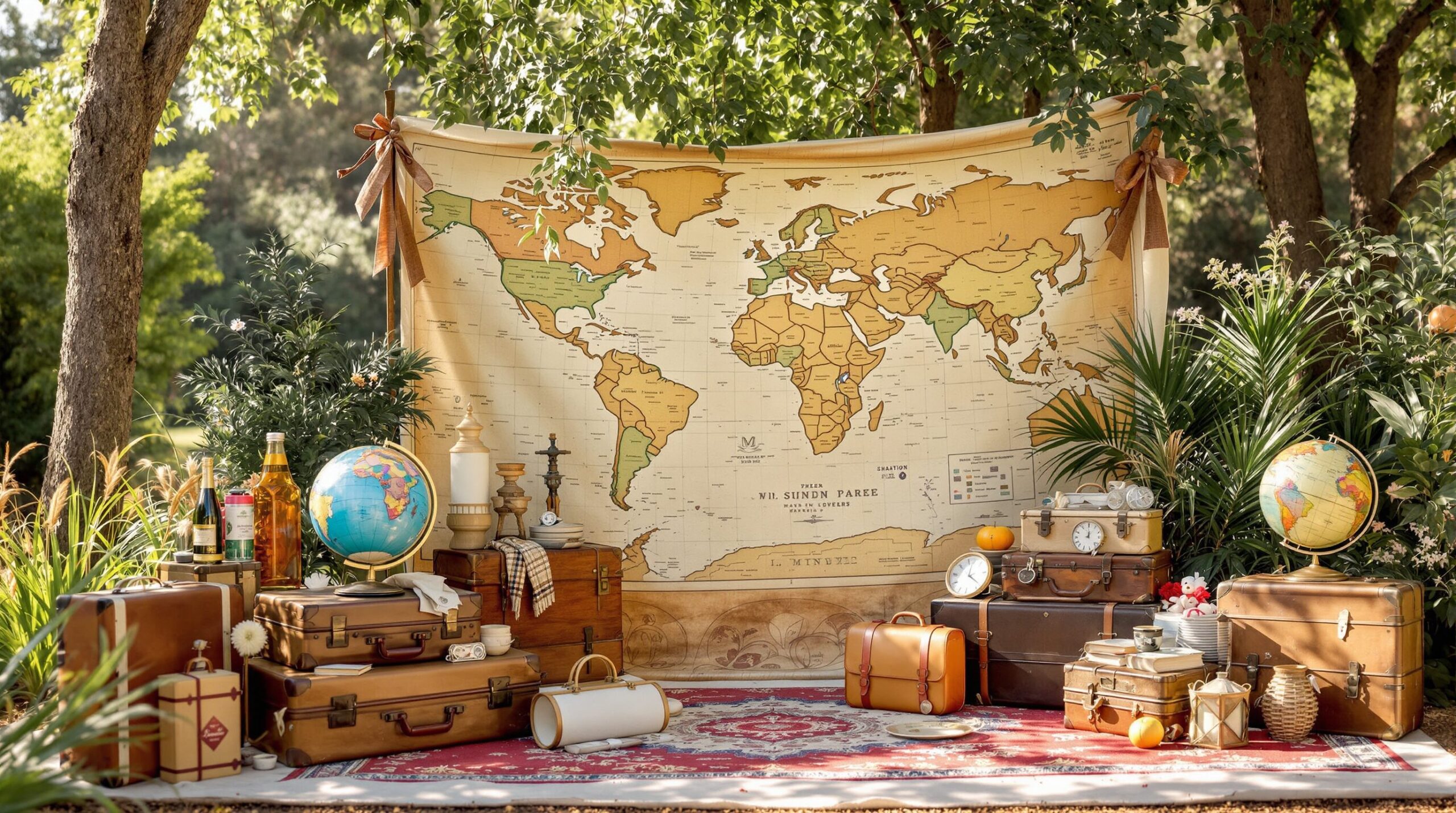 theme mariage voyage