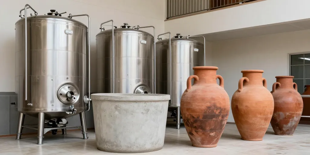 cuve en inox pour vin